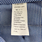 Hart Schaffner Marx Traveler Men's 44 Long Dress Pant New York Fit Wool Blue