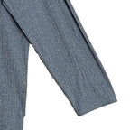 Quieti Long Sleeve T-Shirt Men's XL Crew Neck Stretch Fabric Blue Heather