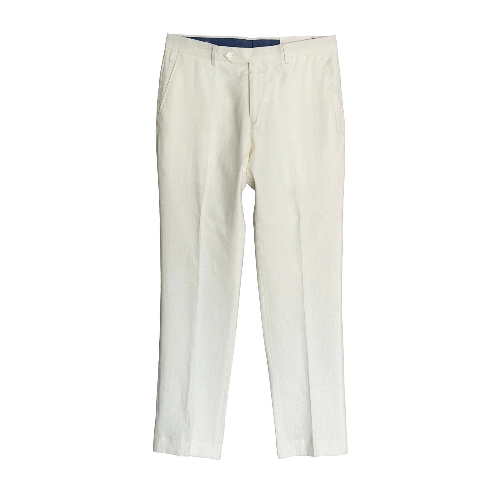 Tommy Hilfiger Dress Pants Men's 34"x32" Linen Blend Flat Front White