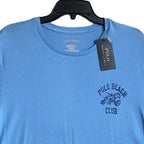 Polo Ralph Lauren T-Shirt Men's Medium "Polo Beach Club" Crew Neck Blue