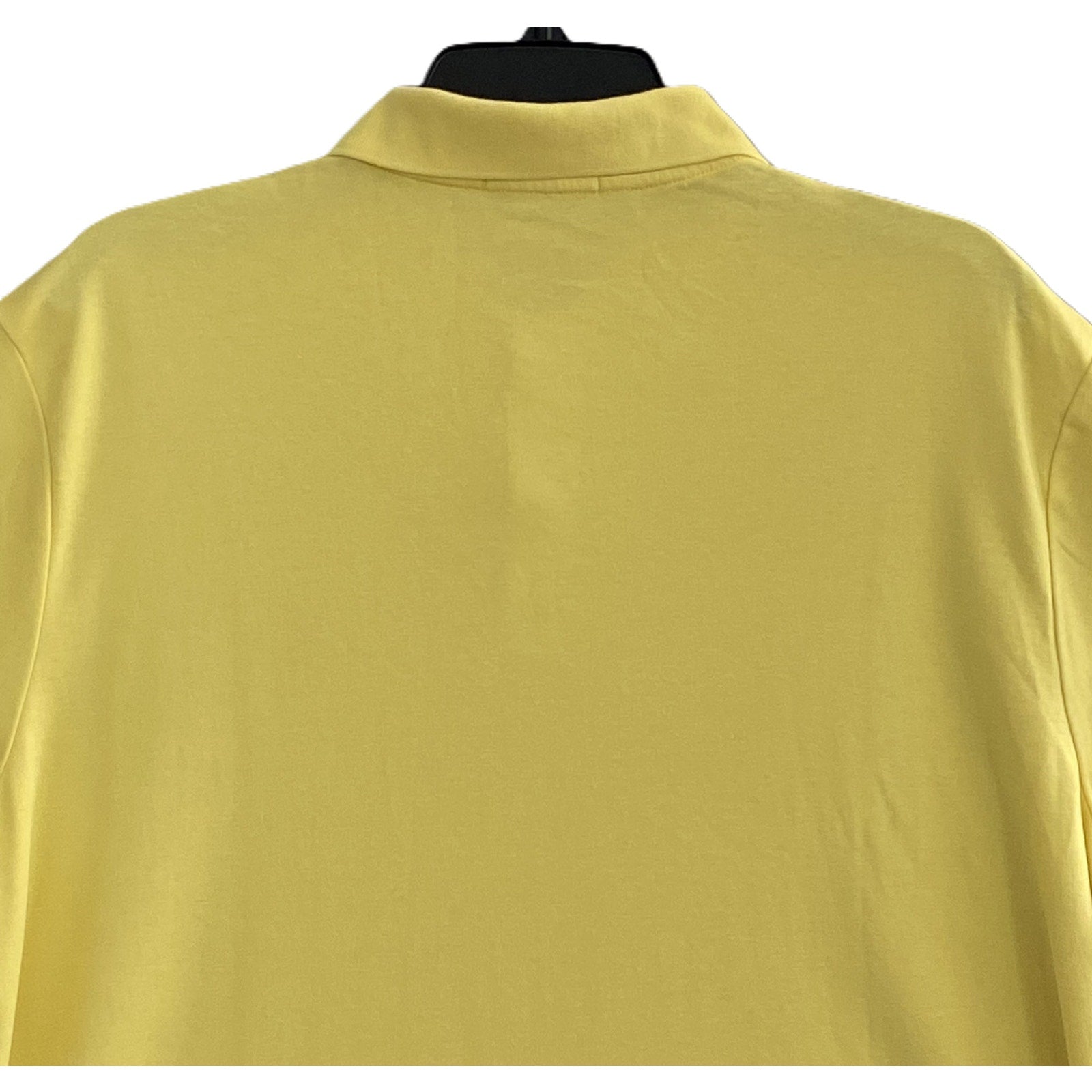 Polo Ralph Lauren Shirt Men's Large Classic Fit Short Sleeve Polo Yellow