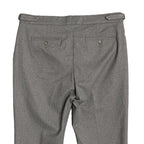 Daniel Cremieux Signature Men's 36x30 Mount Lussari Flannel Dress Pant Grey