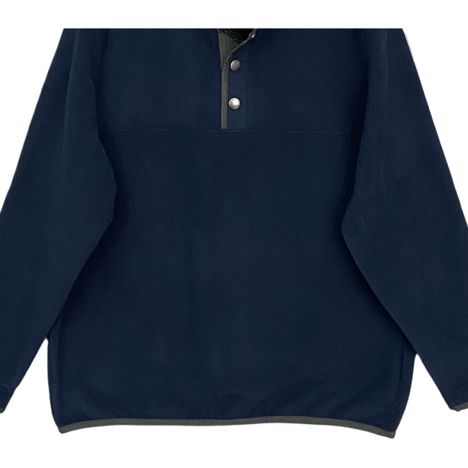 Tommy Bahama Men's XXL Field Runner Half-Snap Mock-Neck Sweatshirt Blue