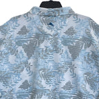 Tommy Bahama Shirt Men's 2XLB Big & Tall "Costa Wave Allegro Frondes" Jade