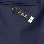 Lauren Ralph Lauren Men's 30x30 Classic Fit Suit Trousers Stretch Navy Blue