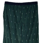 Nautica Sleep Pant Men's Large Fleece Elastic Waist Pockets Green
