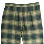 Pendleton Flannel Pajama Pant Men's XXL Elastic Drawstring Waist Green Plaid