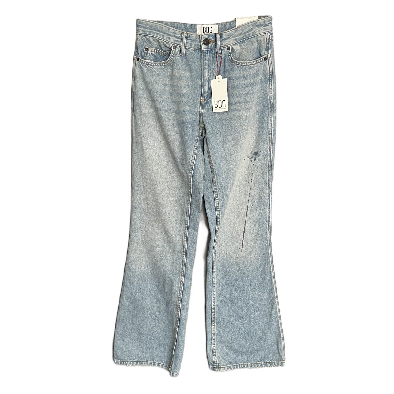 BDG Urban Outfitters Jeans Men's 28x32 Boot Cut Mid Rise Cotton Light Blue