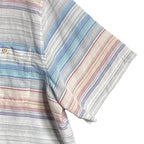 Tommy Bahama Shirt Men's XXL "Sand Linen Sicily Stripe" Linen Blend NEW w/Flaw