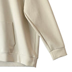 Boss Soody Zone Logo Hoodie Men's 4XT Big & Tall Drawstring Hood Open White