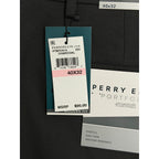 Perry Ellis Portfolio Pants Men's 40"x32" Dress Pants Modern Fit Charcoal