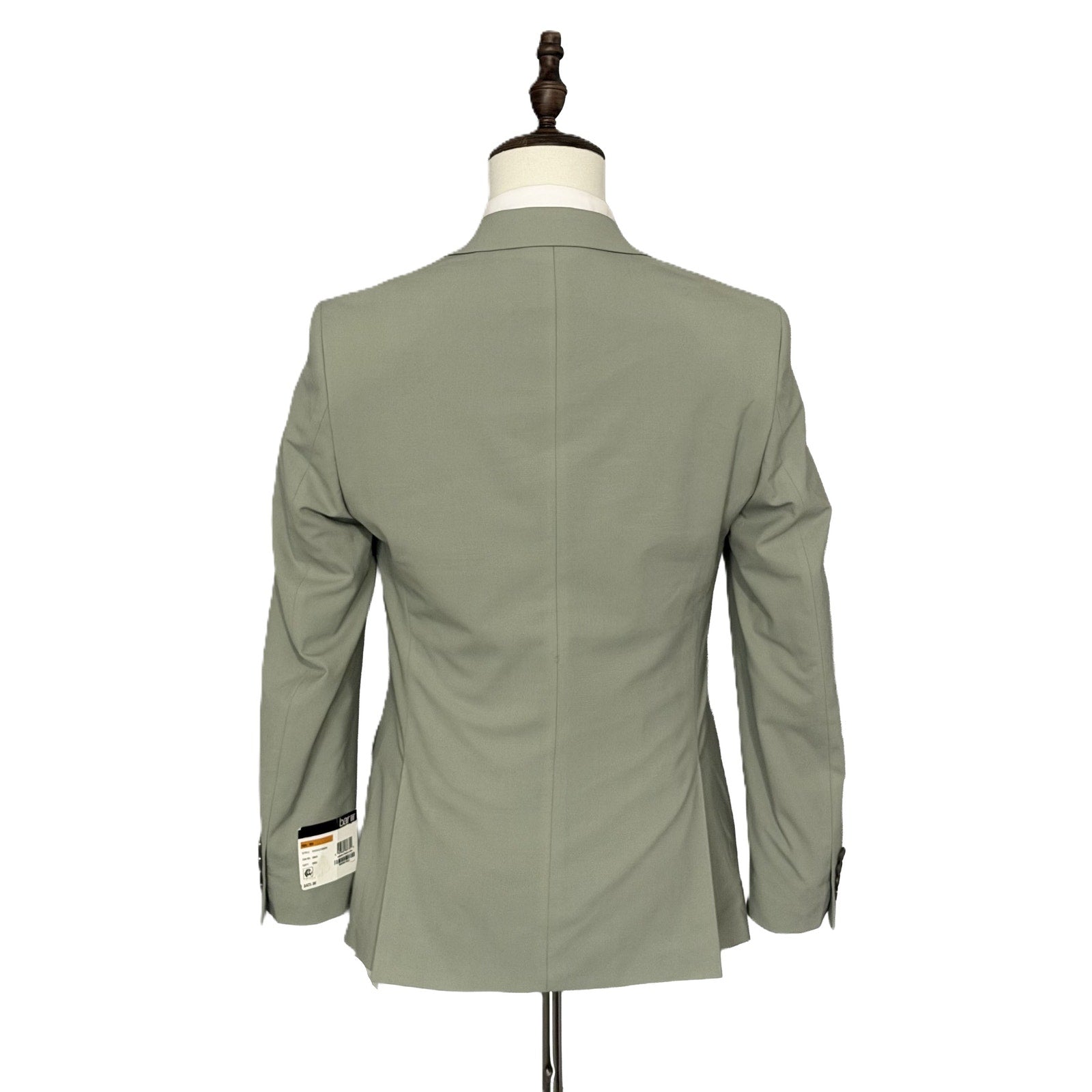Bar III Suit Jacket Men's 36R Slim Fit Wool Blend Stretch Fabric Sage