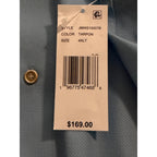 Johnnie-O Dress Shirt Men's 4XLT Big & Tall Short Sleeve Button-Up Blue