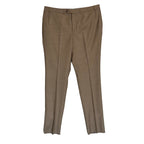 Daniel Cremieux Dress Pant Men's 44L Traveler Raw Hem Comfort Waist Tan