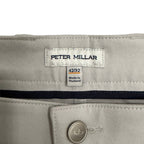 Peter Millar EB66 Pants Men's 42"x32" Classic Fit Performance Stretch British Grey