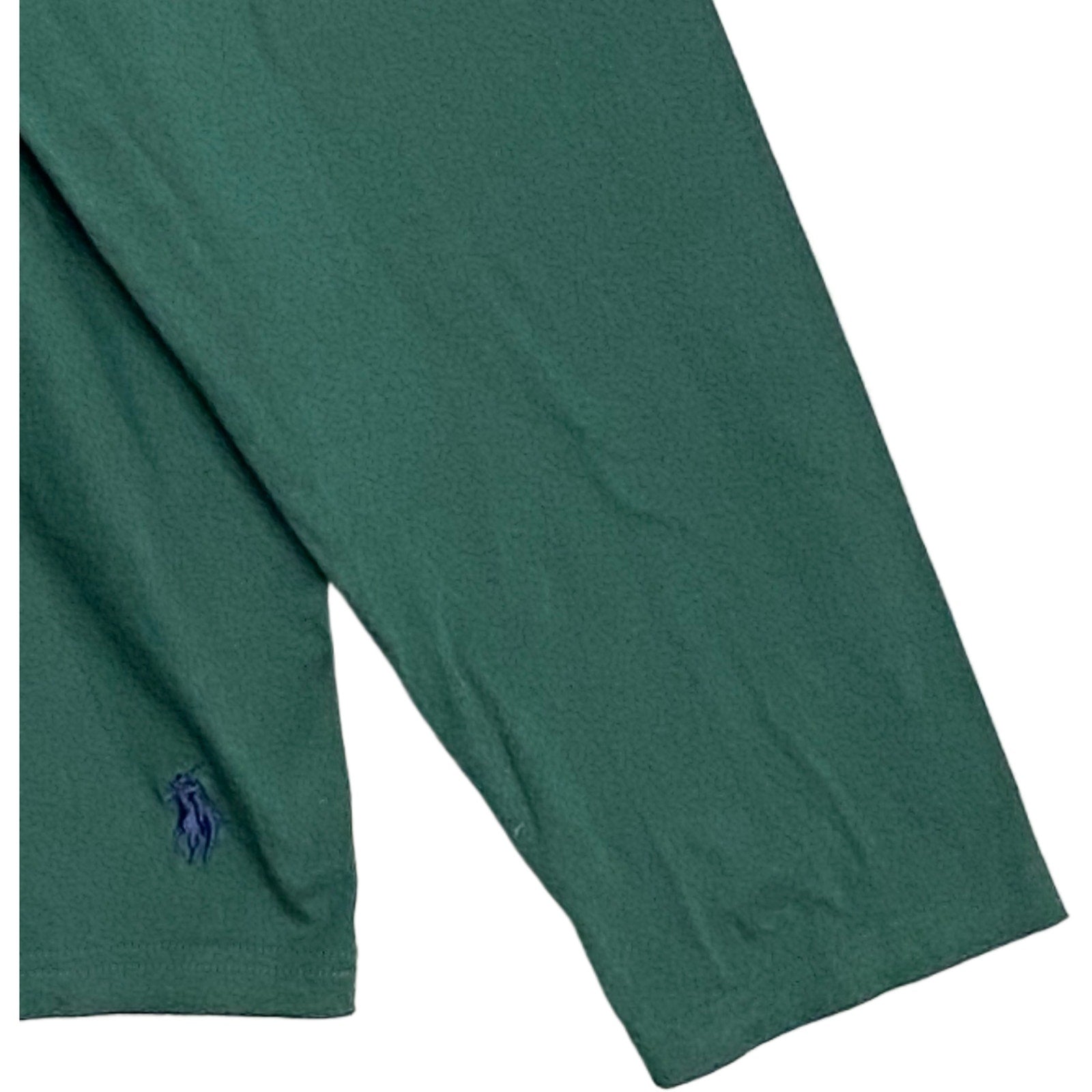 Polo Ralph Lauren Hoodie Men's Large T-Shirt Hoodie Button Drawstring Green