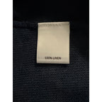Daniel Cremieux Polo Shirt Men's Medium Linen Key West Collection Blue