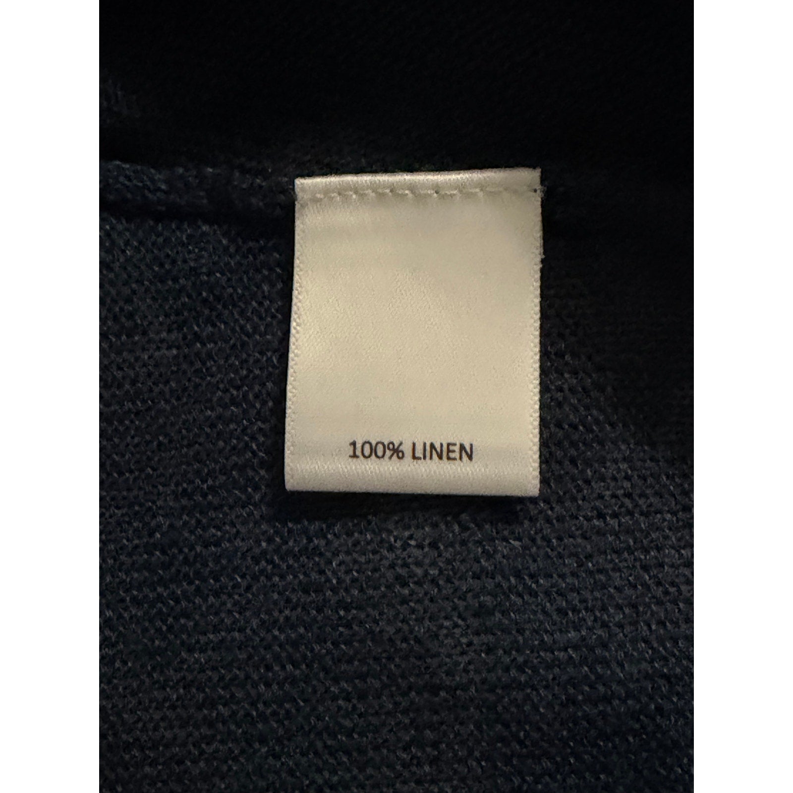 Daniel Cremieux Polo Shirt Men's Medium Linen Key West Collection Blue