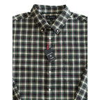 Daniel Cremieux Dress Shirt Men's 4XT Big & Tall Button-Down Stretch Plaid