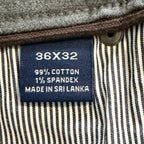Daniel Cremieux Men's 36"x32" Blue Label St. Moritz 5-Pocket Flannel Pants
