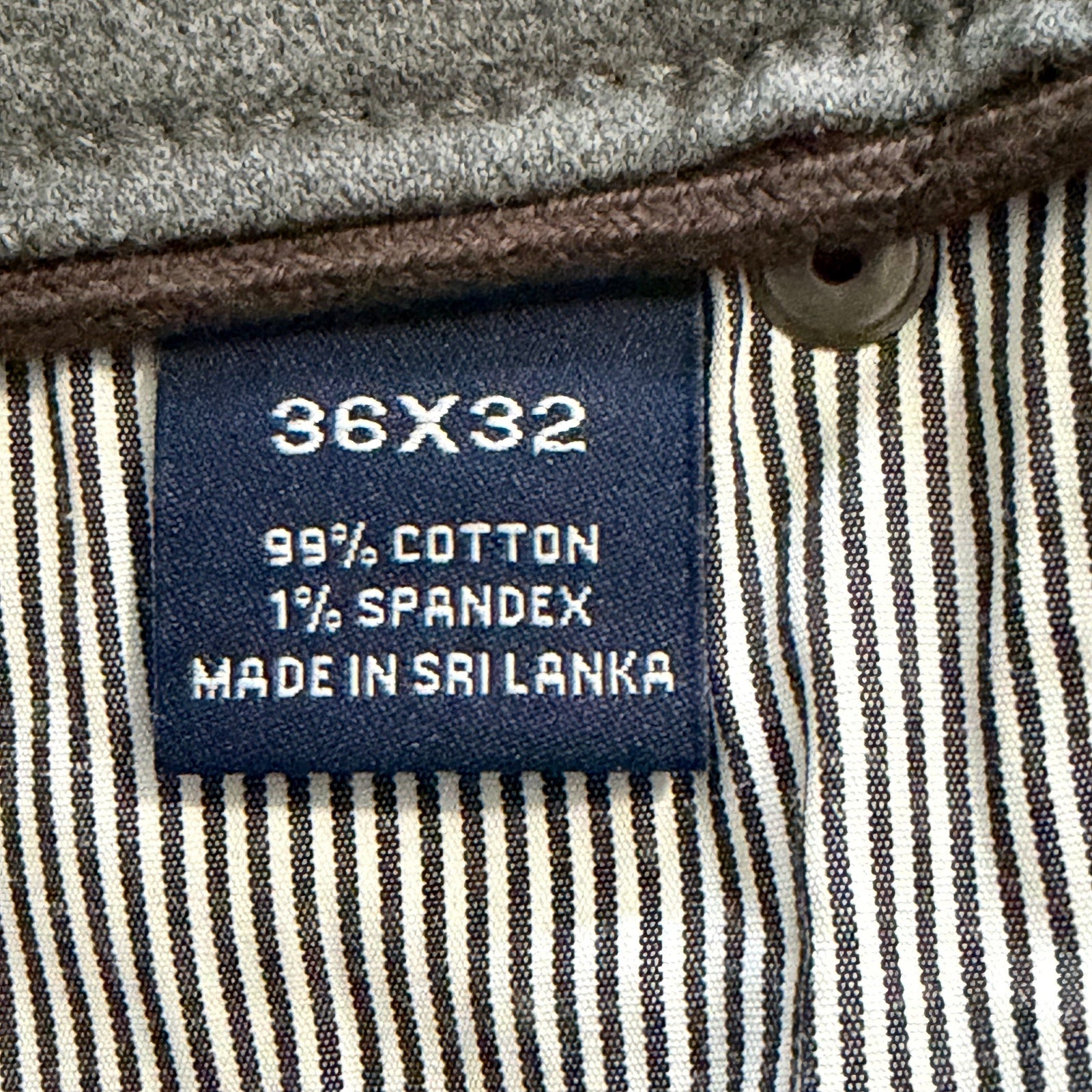 Daniel Cremieux Men's 36"x32" Blue Label St. Moritz 5-Pocket Flannel Pants