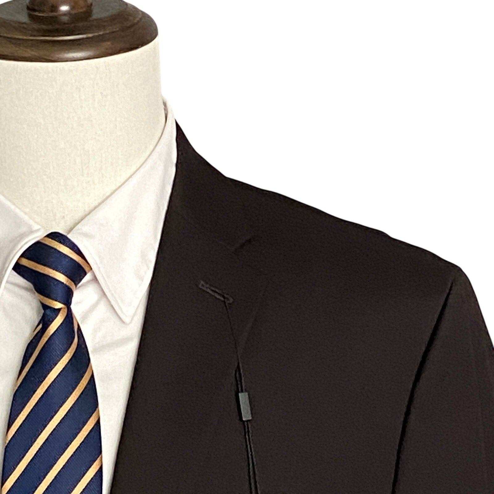 Kenneth Cole Suit Jacket Men's 42 Long Reaction Stretch Cork Navy/Red