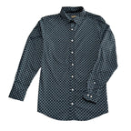 Daniel Cremieux Premium Denim Men's LT Long Sleeve Shirt Stretch Navy Blue