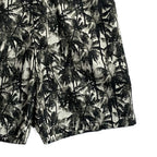 Armani Exchange Shorts Men's 30W Cotton Bermuda Shorts Green Tropical Print