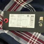 Ted Baker Sleep Pant Men's Small Woven Cotton Drawstring Pockets Black Plaid