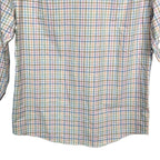 Johnnie-O Performance Shirt Men's Large Button-Down Stretch Multicolor Check