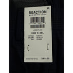 Kenneth Cole Dress Pants Men's 36"x29" Stretch Slim Fit Large Blue Plaid