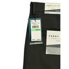 Perry Ellis Portfolio Pants Men's 34"x34" Dress Pants Modern Fit Charcoal