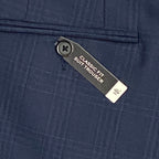 Lauren Ralph Lauren Men's 44x32 Classic Fit Ultraflex Suit Pant Blue Plaid NEW