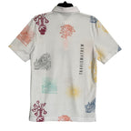 Travis Mathew Shirt Men's Small "Passport Polo" Lightweight Stretch White