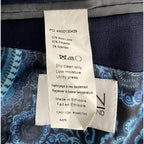 Tayion Suit Jacket Men's 44 Regular Acountour Peak Lapel Navy Blue