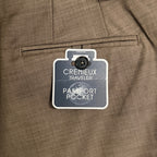 Daniel Cremieux Dress Pant Men's 44L Traveler Raw Hem Comfort Waist Tan