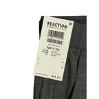 Kenneth Cole Dress Pants Men's 32"x32" Slim Fit Stretch Dark Grey Check