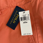 Polo Ralph Lauren Pants Men's 30"x30" Chino Stretch Straight Fit Orange
