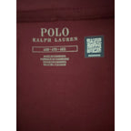 Polo Ralph Lauren Pullover Men's 4XB Big & Tall Mock Neck Snap Button Red
