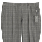 Michael Kors Suit Pants Men's 36x34 Modern Fit Wool Blend Lt Grey/Blue Check