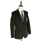 Nautica Sport Coat Men's 38 Regular Corduroy Modern Fit Stretch Dark Olive