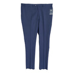 Hart Schaffner Marx Traveler Men's 44 Long Dress Pant New York Fit Wool Blue