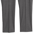 Perry Ellis Portfolio Pants Men's 34x32 Slim Fit Dress Pant Charcoal Gingham