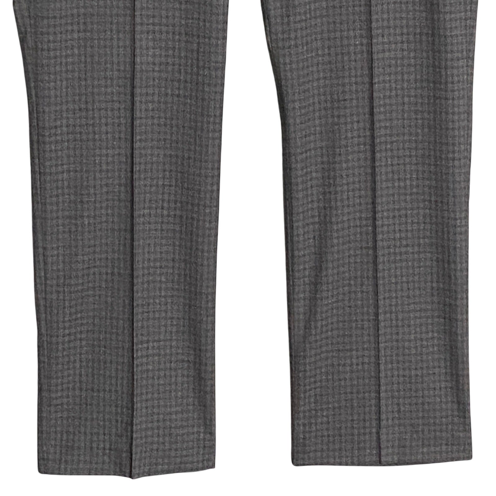 Perry Ellis Portfolio Pants Men's 34x32 Slim Fit Dress Pant Charcoal Gingham