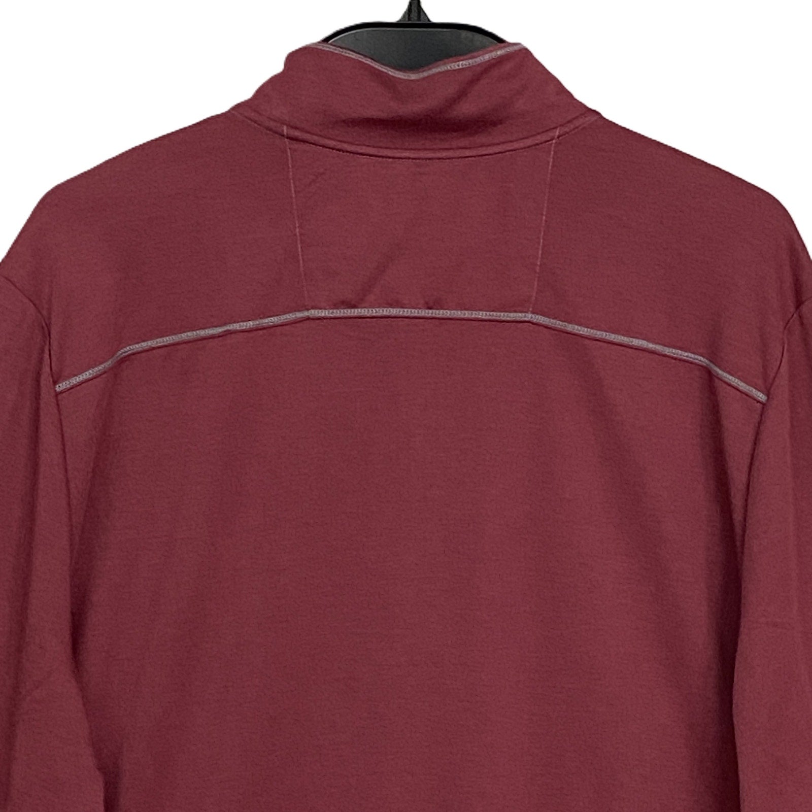 Tommy Bahama Men's XXXL 1/4 Zip Pullover Mock Neck Red