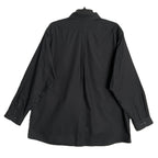 Roundtree & Yorke Dress Shirt Men's 20 36/37 Tall Slim Cotton Twill Black