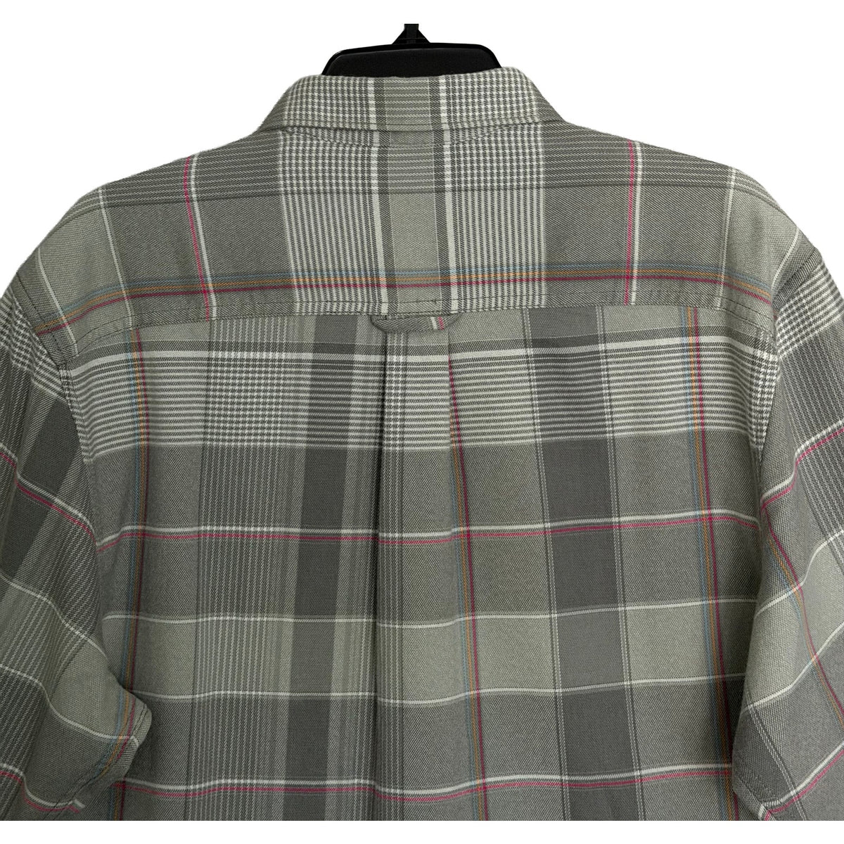 Tommy Bahama Shirt Men's XXL Canyon Beach Flannel Smoke Grey Plaid