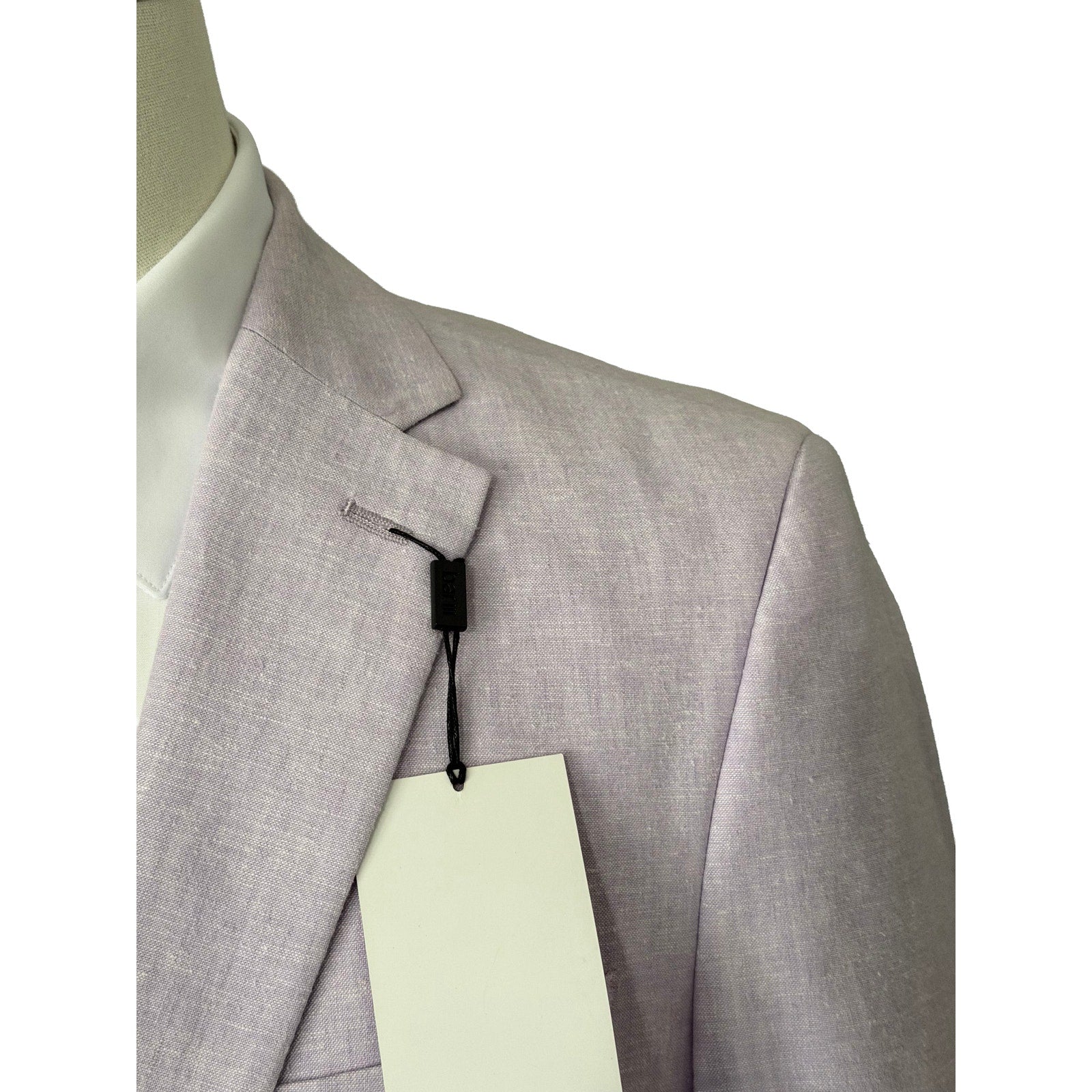 Bar III Sport Coat Men's 40 Regular Slim Fit Linen Blend Lavender
