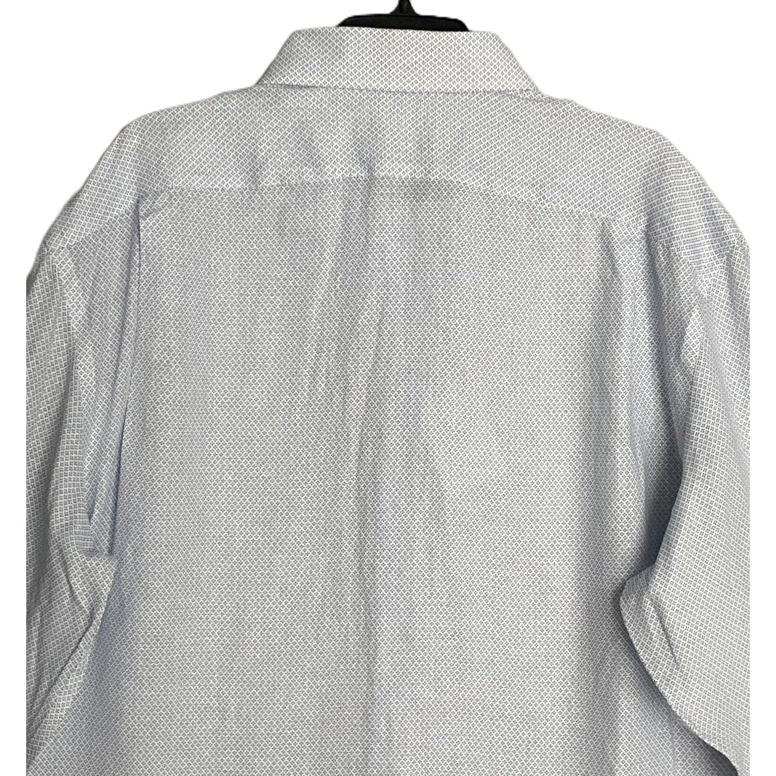 Daniel Cremieux Linen Shirt Men's XXL Signature Albini Fabrics Blue & White