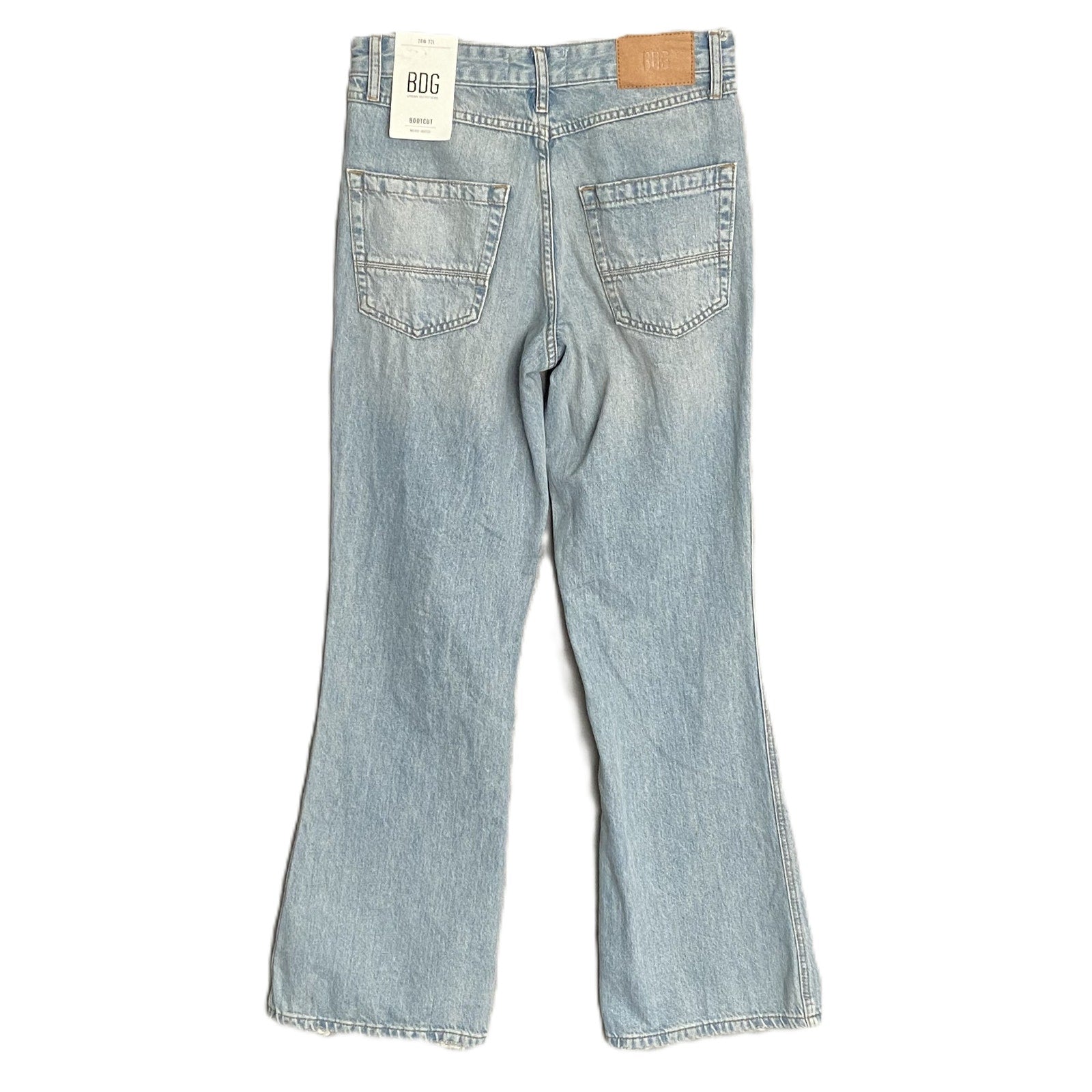 BDG Urban Outfitters Jeans Men's 28x32 Boot Cut Mid Rise Cotton Light Blue